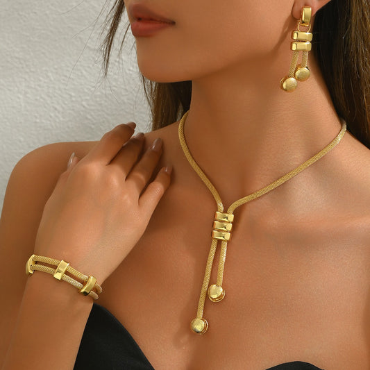 Mesh Lariat 3-Piece Set